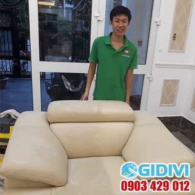 Dịch vụ giặt ghế sofa tại nhà ở TPHCM - GiDiVi