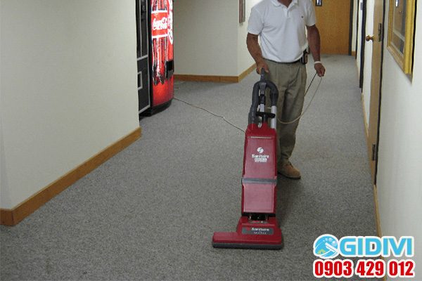 Dịch vụ giặt thảm văn phòng ở tphcm - GiDiVi