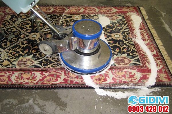 Dịch vụ giặt thảm văn phòng ở tphcm - GiDiVi
