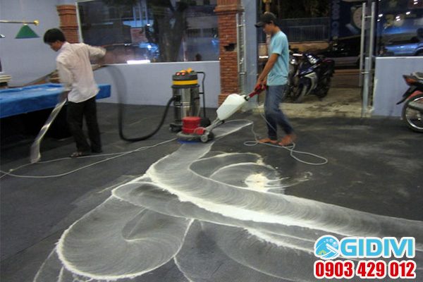 Dịch vụ giặt thảm văn phòng ở tphcm - GiDiVi