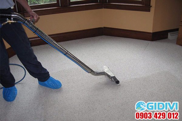 Dịch vụ giặt thảm văn phòng ở tphcm - GiDiVi