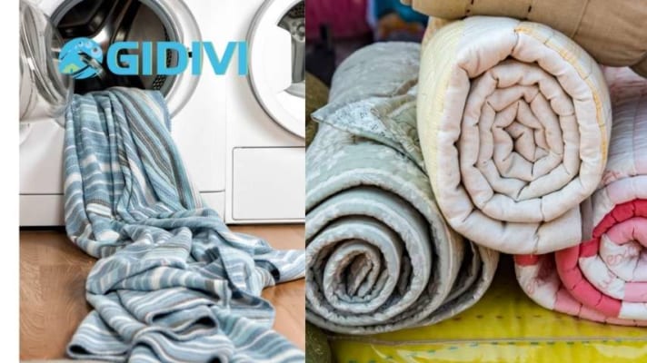 Cách giặt chăn bông sạch sẽ không cần tiệm giặt là