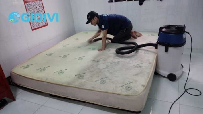 Dịch vụ giặt nệm, vệ sinh nệm cho gia đình ở TP.HCM