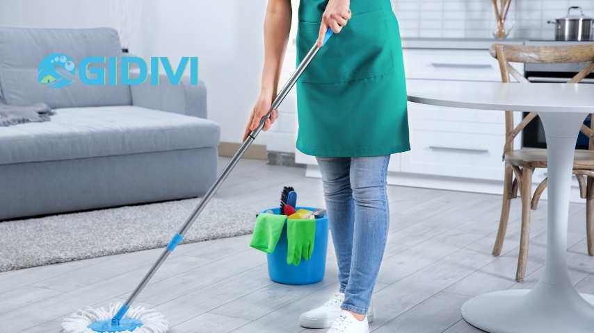 Cách vệ sinh chổi lau nhà thơm tho sạch khuẩn
