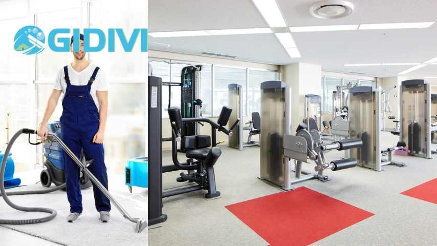 Giặt thảm phòng gym nhanh, sạch