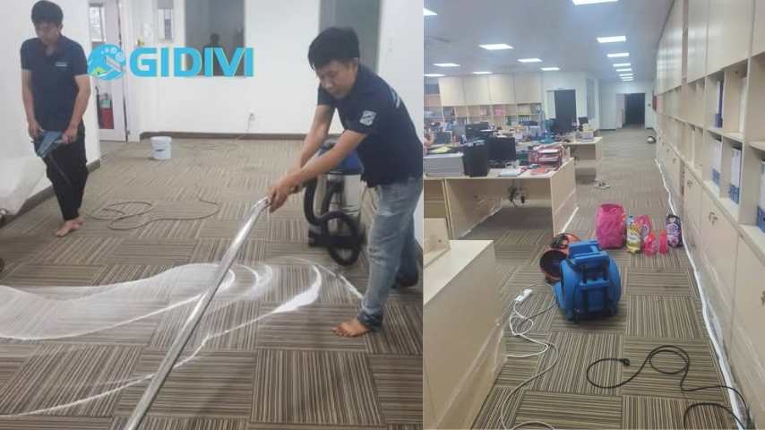 Mẹo giặt thảm trải chất liệu vải tổng hợp luôn bền màu