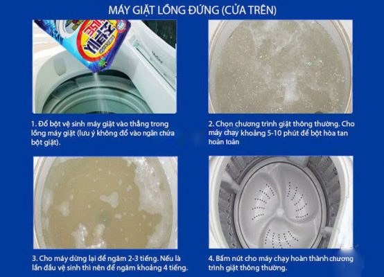 Bí quyết vệ sinh lồng máy giặt sạch và an toàn cho gia đình (3)