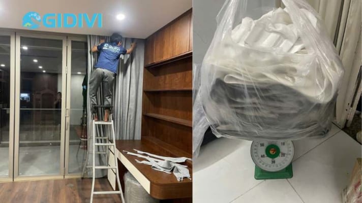 Dịch vụ giặt rèm cửa, màn cửa TPHCM