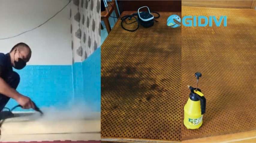 Giặt nệm cao su thiên nhiên