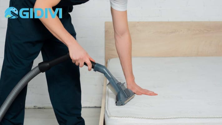 giặt nệm ngăn ngừa vết bẩn