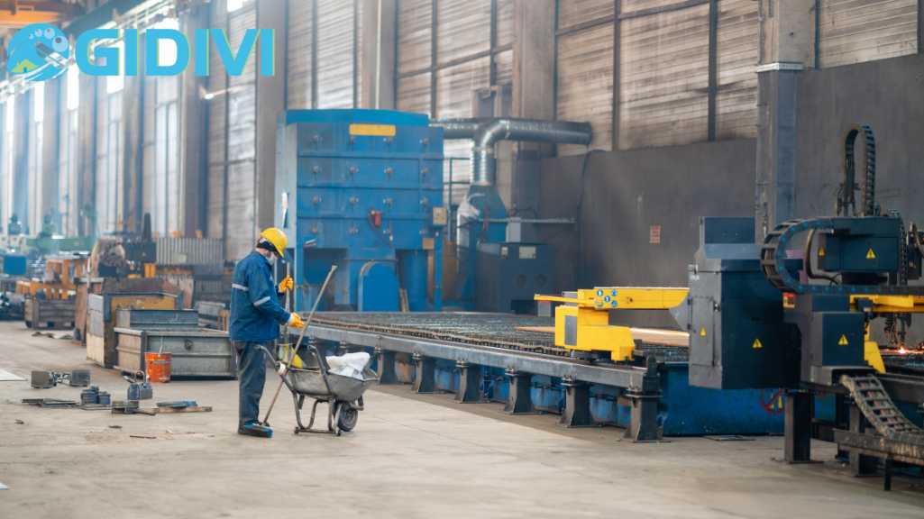 vệ sinh nhà xưởng tại bến cát