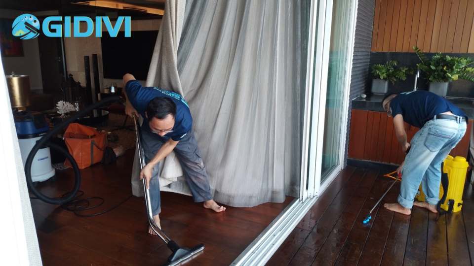 Dọn vệ sinh nhà theo giờ tại Bình chánh