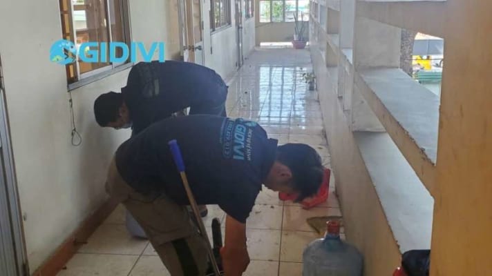 Vệ sinh nhà theo giờ tại Dĩ An