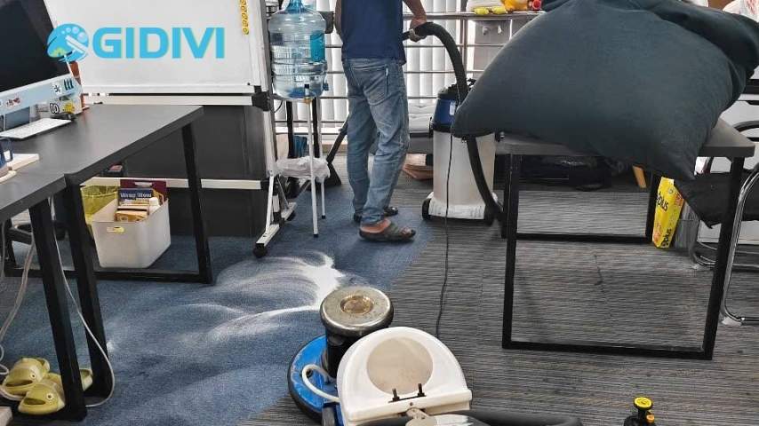 Dịch vụ giặt thảm tại Bến Cát